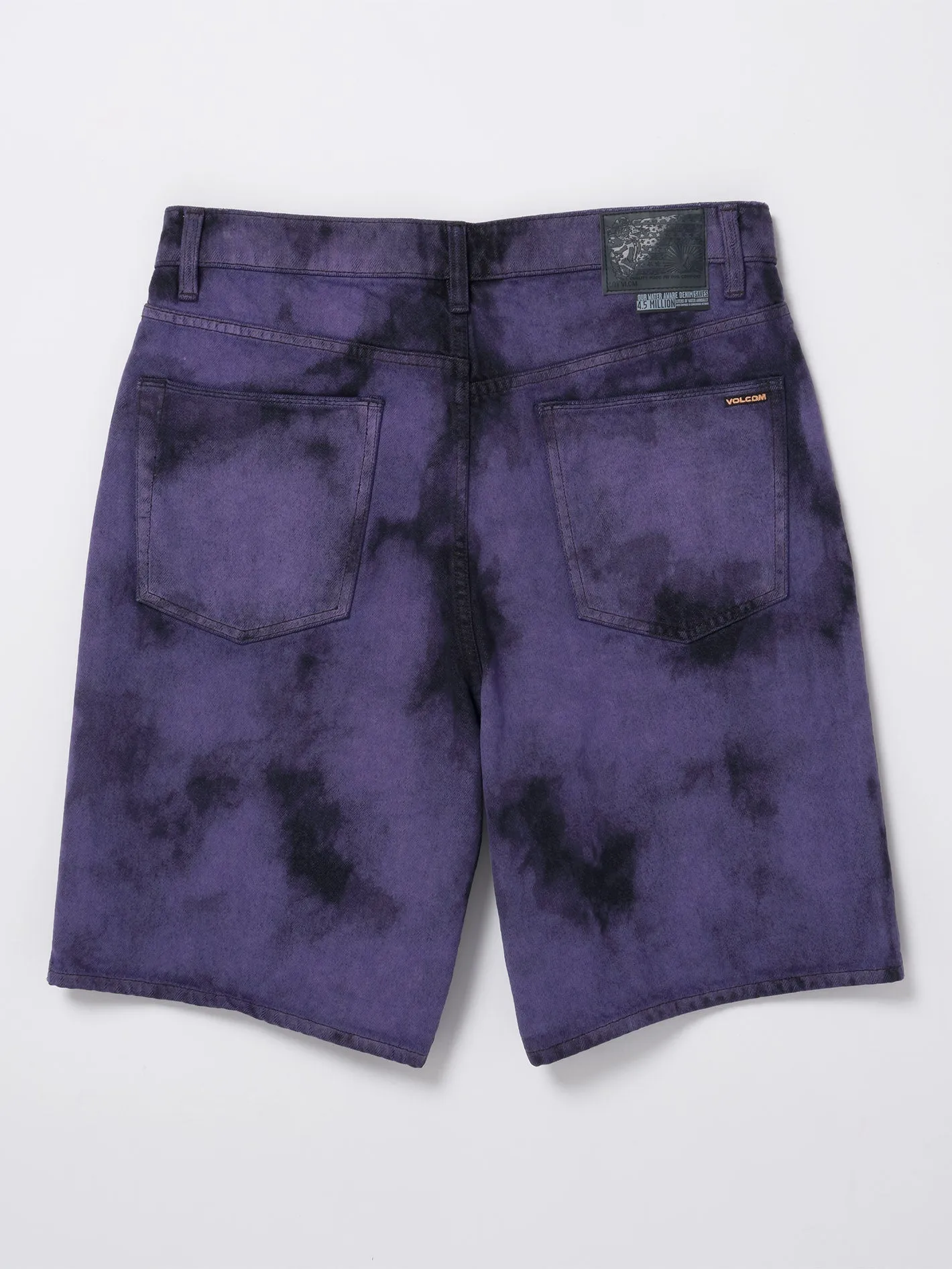 Short Billow Denim - DEEP PURPLE