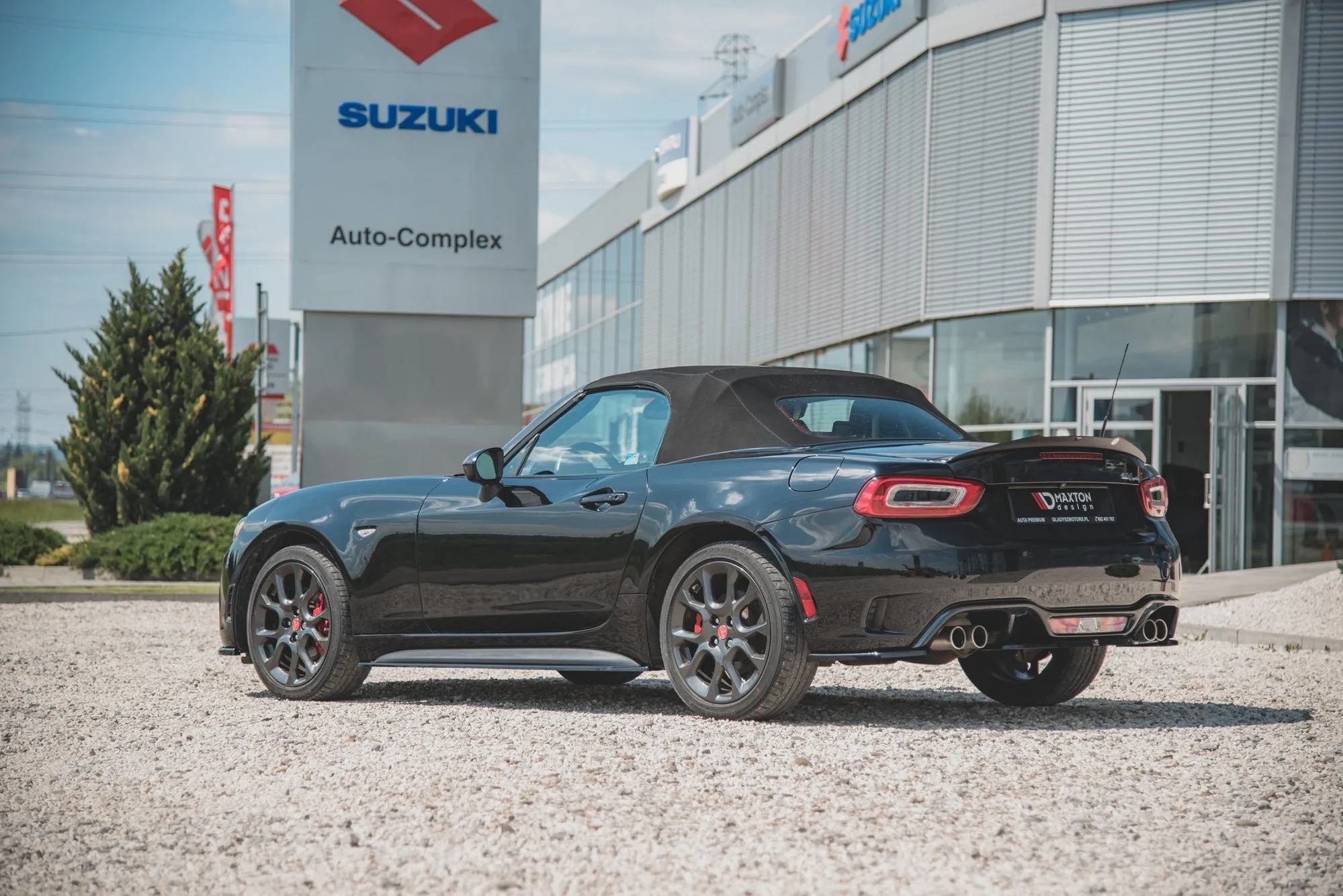 Side Skirts Diffusers Fiat 124 Spider Abarth