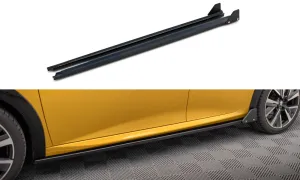 Side Skirts Diffusers   Flaps Peugeot 208 GT Mk2