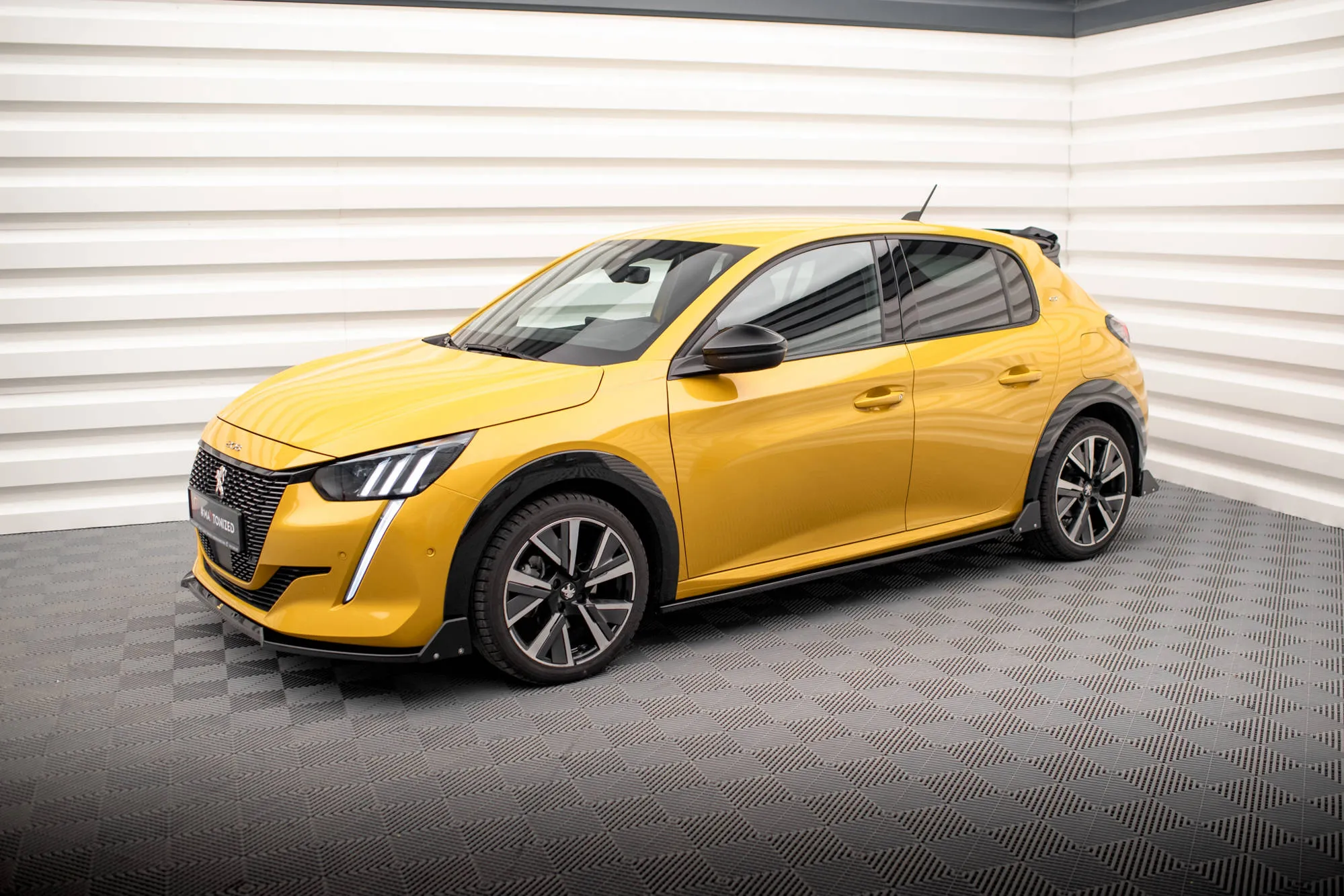 Side Skirts Diffusers   Flaps Peugeot 208 GT Mk2