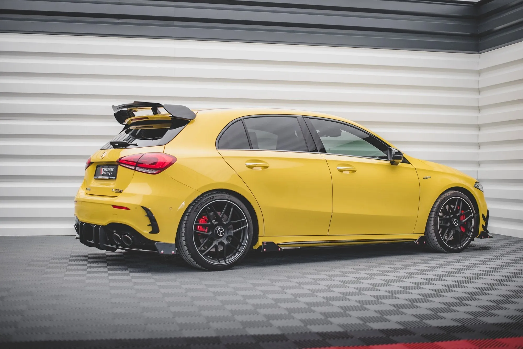 Side Skirts Diffusers V.2   Flaps Mercedes-AMG A45 S