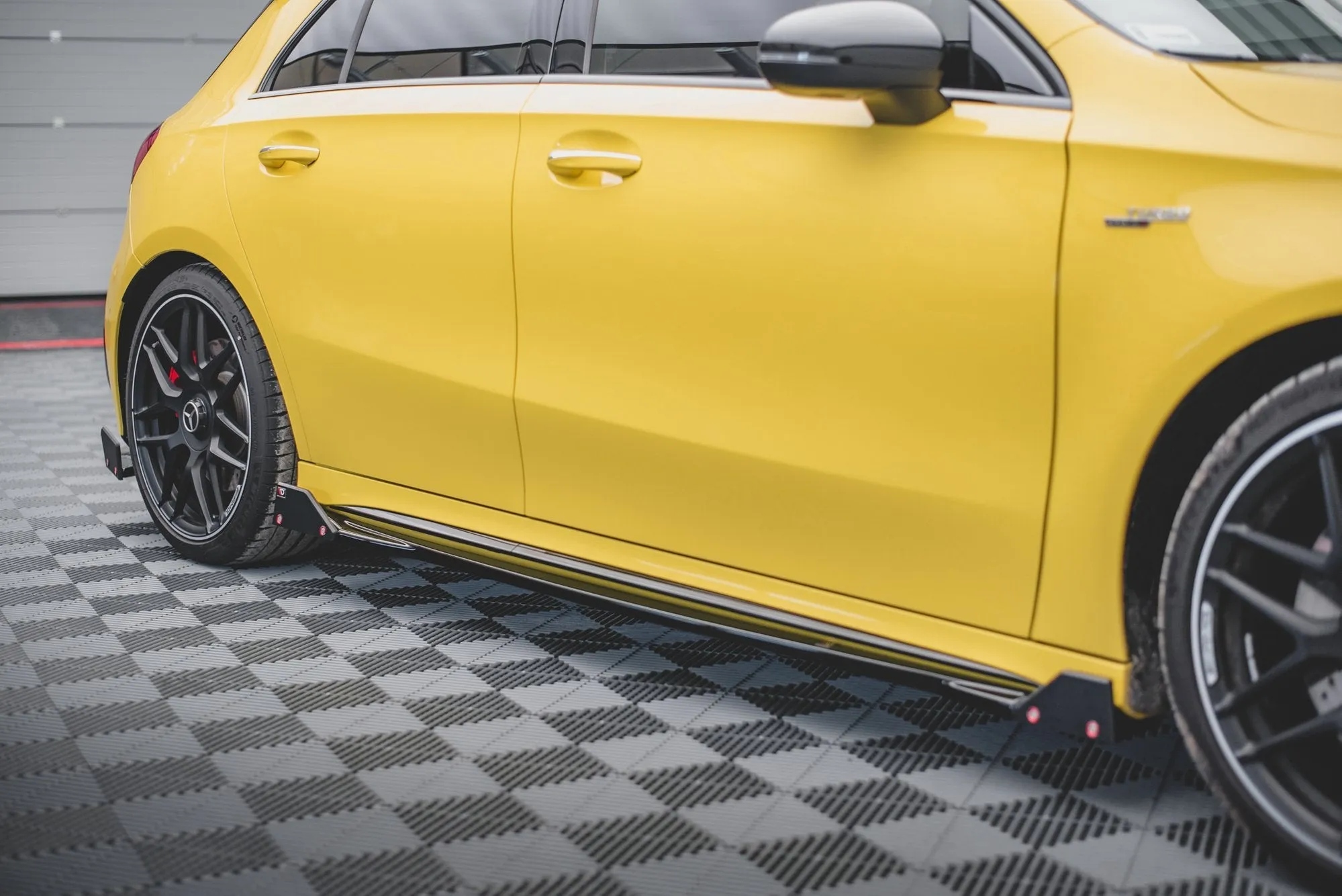 Side Skirts Diffusers V.2   Flaps Mercedes-AMG A45 S