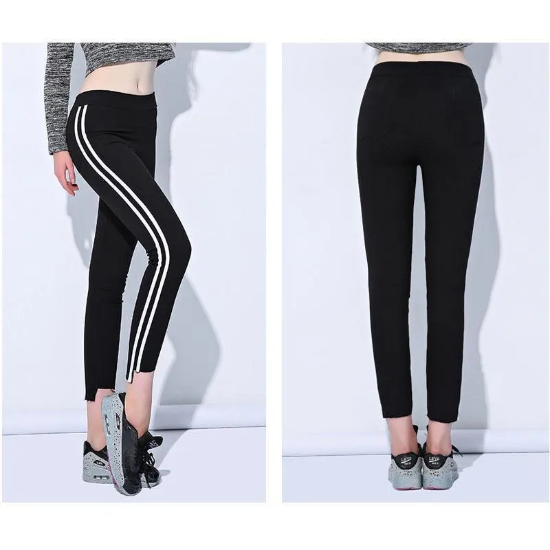 Side Striped Leggings