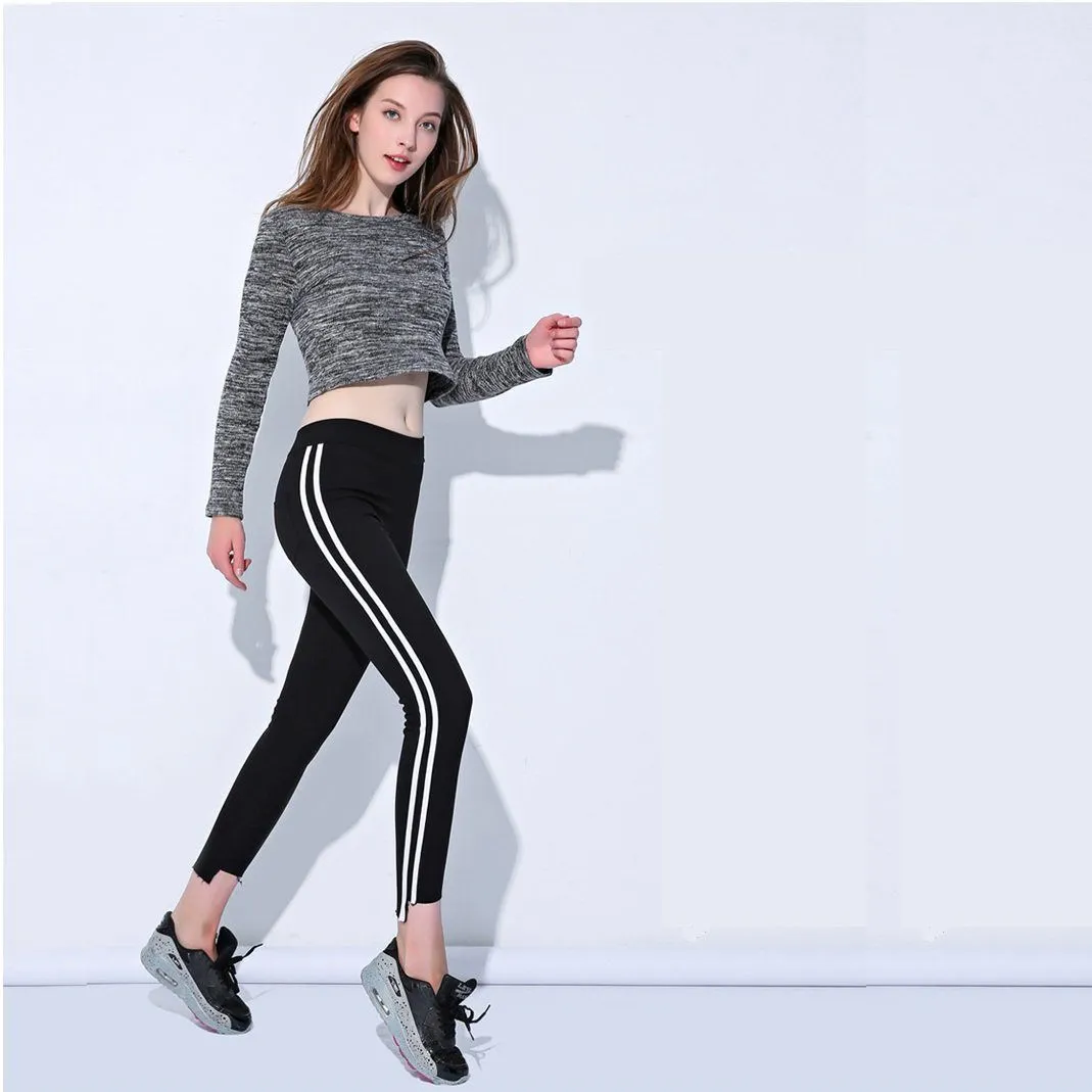 Side Striped Leggings