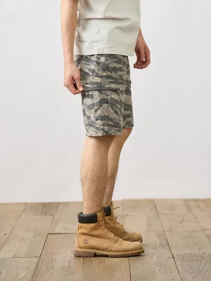 SIMWOOD Vintage Camouflage Cargo Shorts