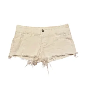 SIWY white denim shorts size 25