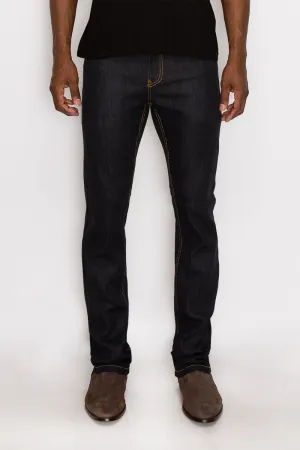 Skinny Raw Denim Jeans
