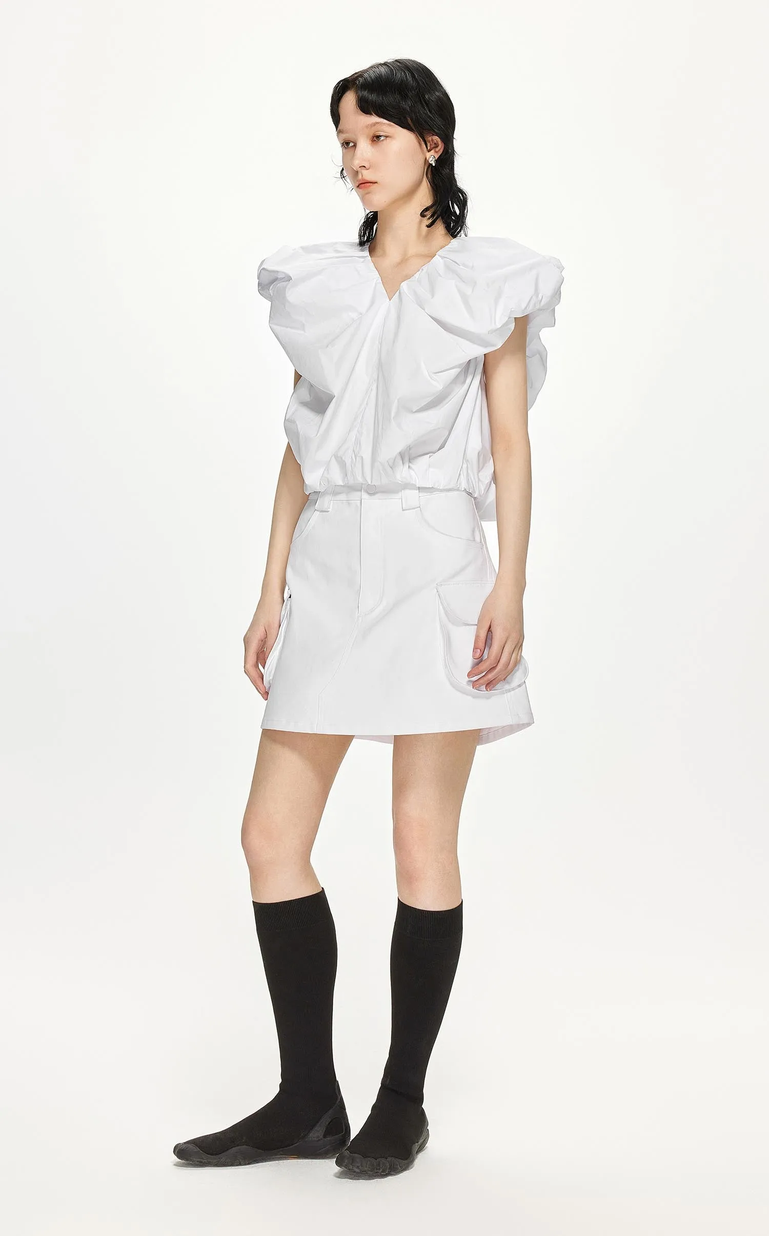 Skirt / JNBY A-Line Short Skirt
