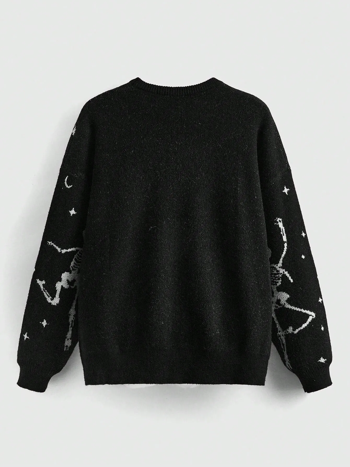 Skull Cozy Knit Sweater