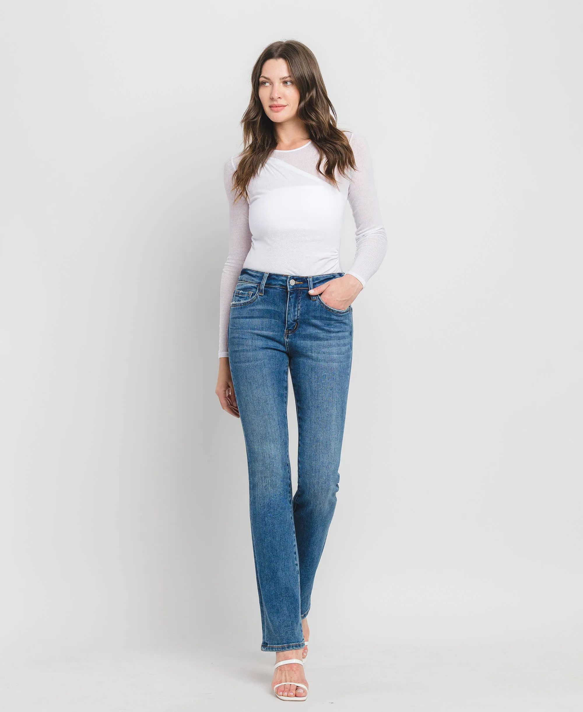 Skylar High Rise Bootcut Jeans