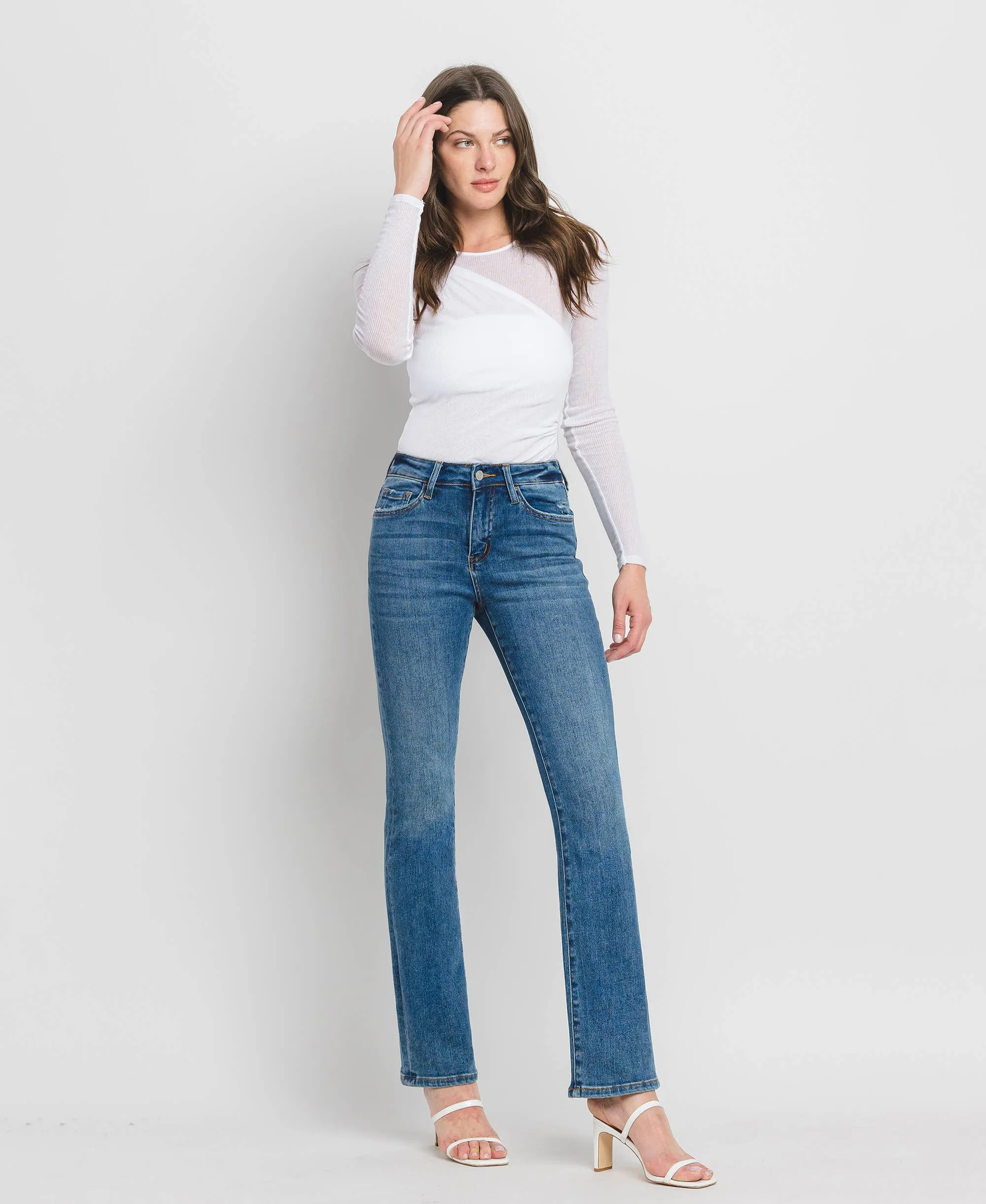 Skylar High Rise Bootcut Jeans