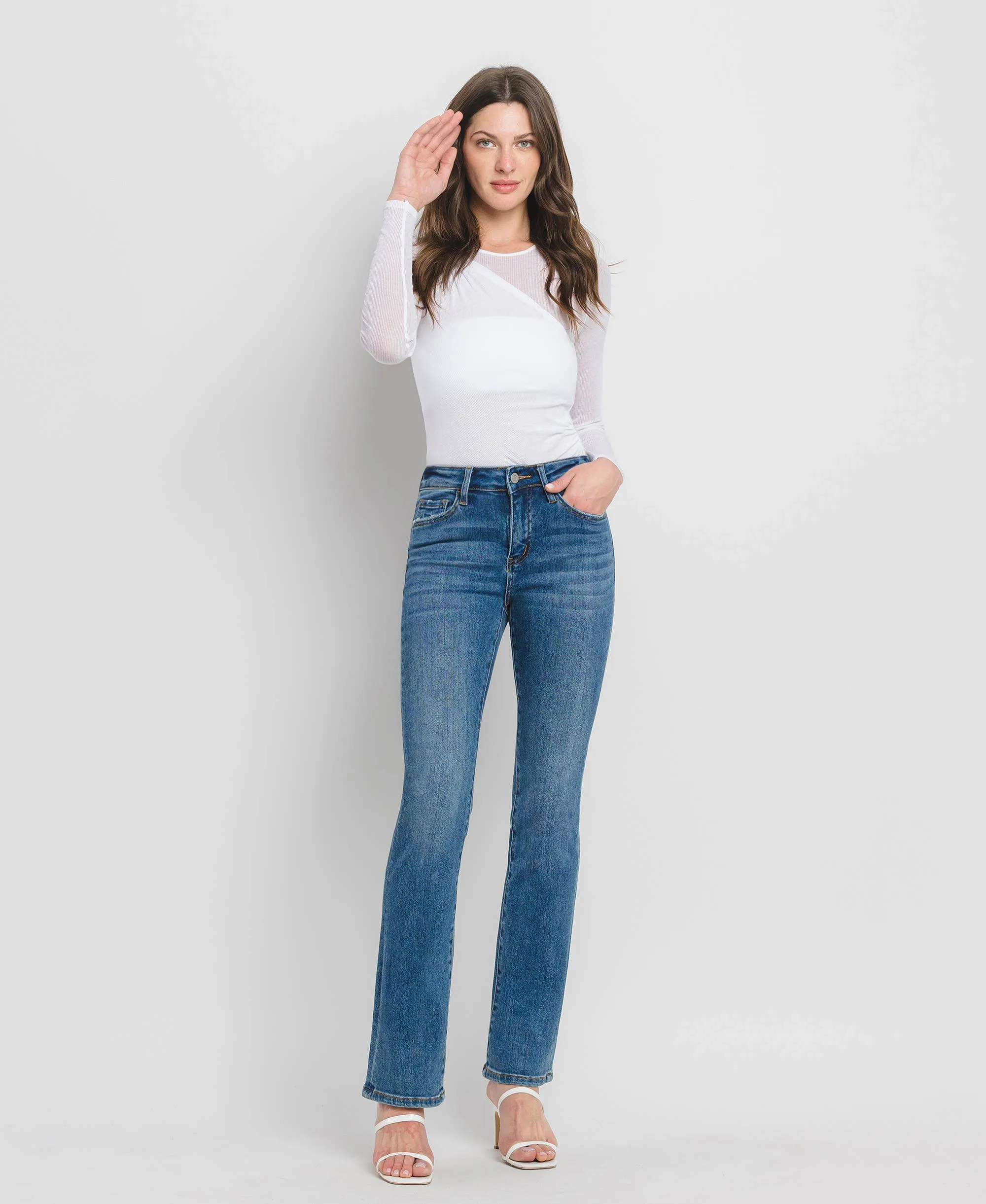 Skylar High Rise Bootcut Jeans