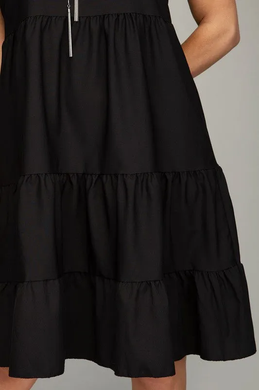Sleeveless Tiered Dress