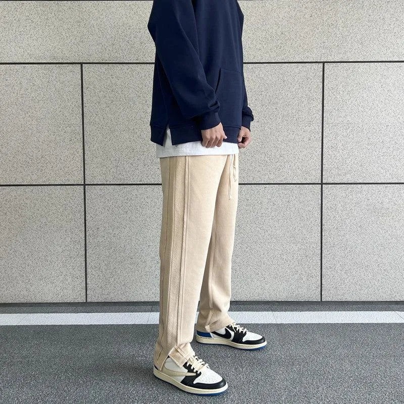 Slit Casual Sports Pants