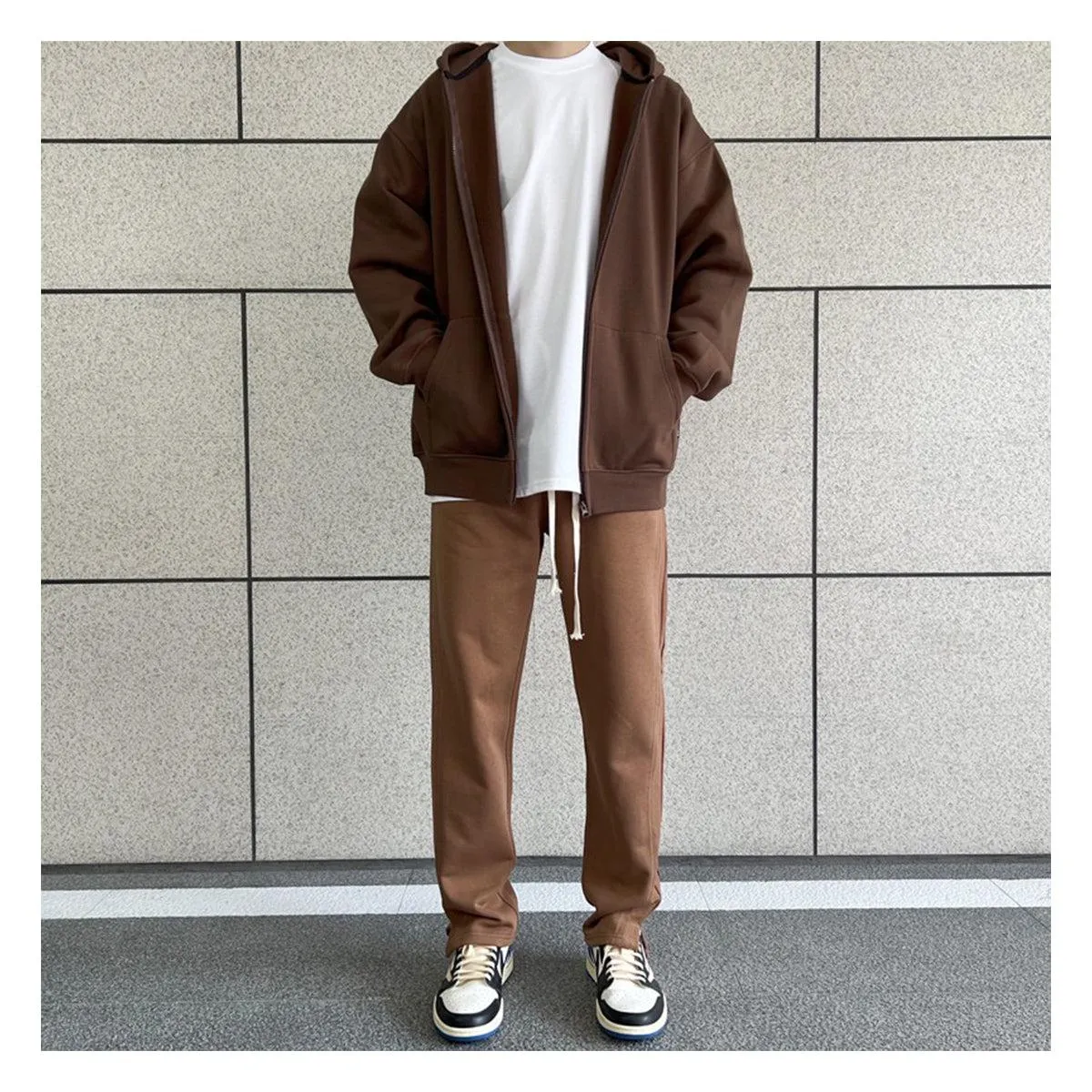 Slit Casual Sports Pants