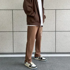 Slit Casual Sports Pants