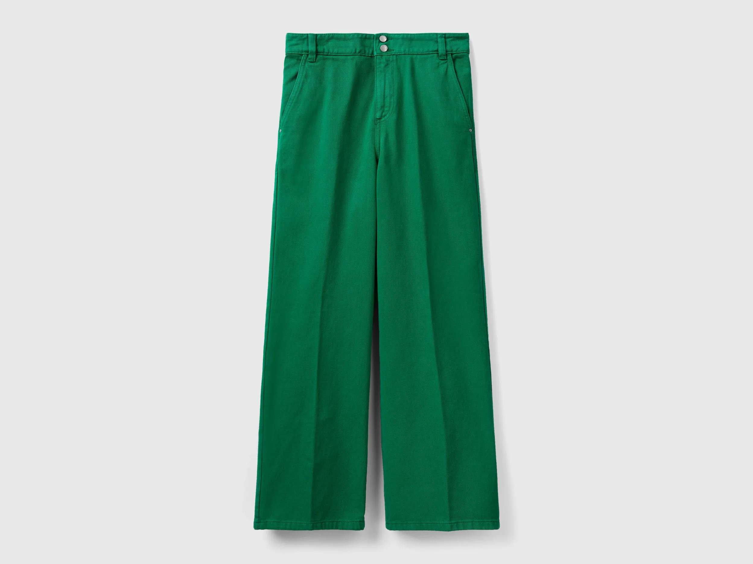 Solid Flared Fit Jeans