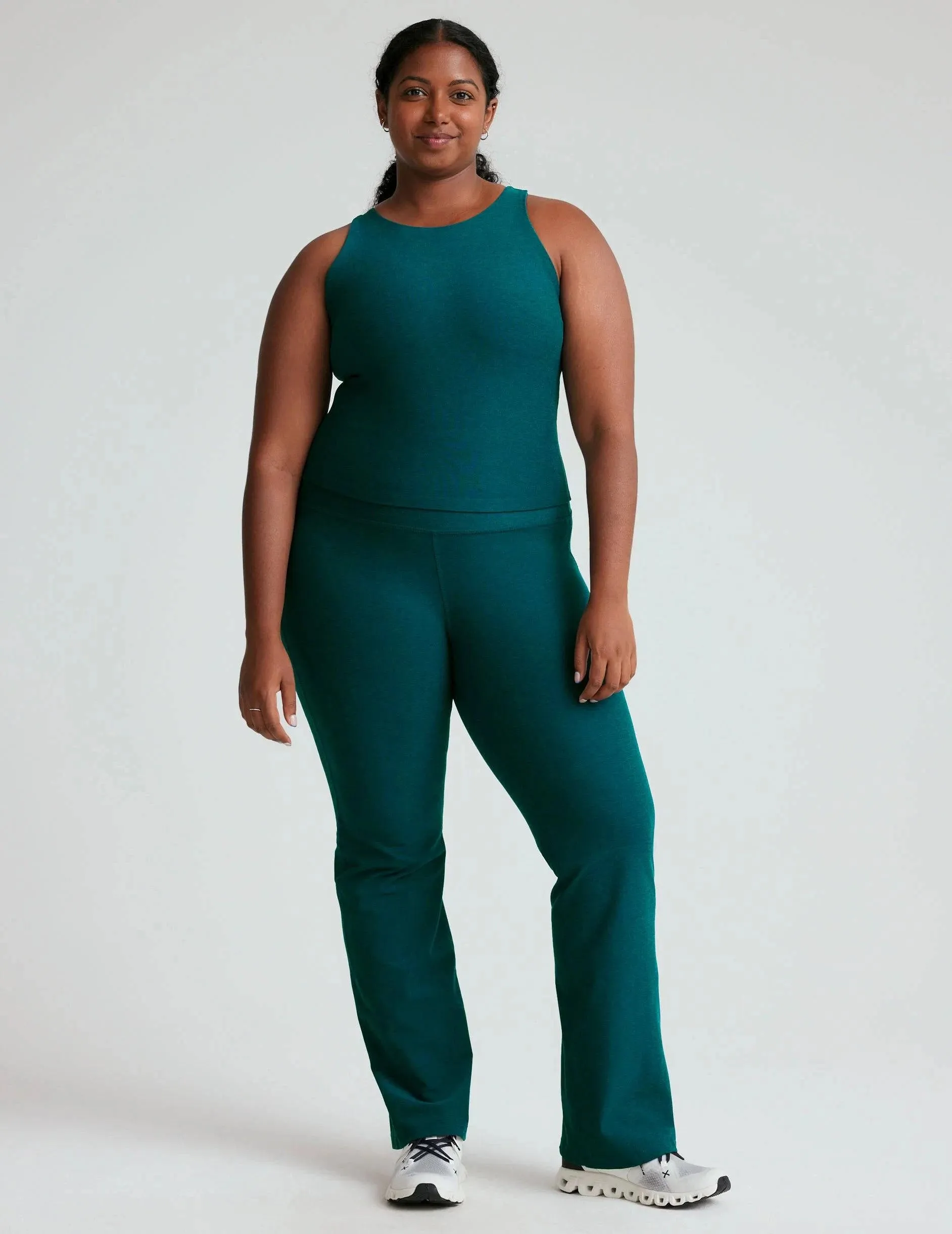Spacedye HW Practice Pant by Beyond Yoga | Majestic Blue Hthr