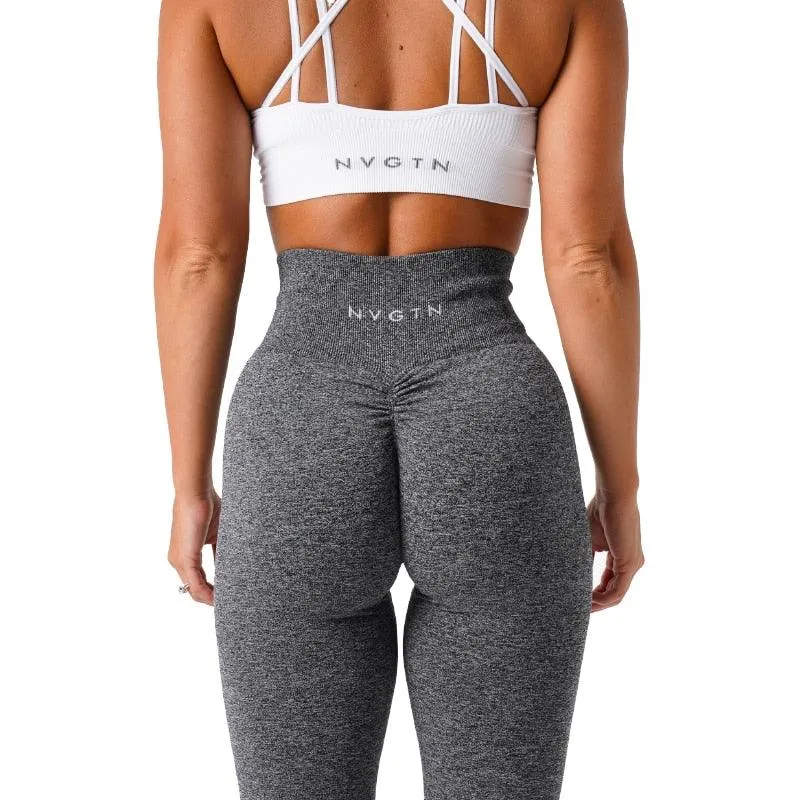 Speckled Scrunch Seamless Leggings - Perfect for Workouts and Fitness!