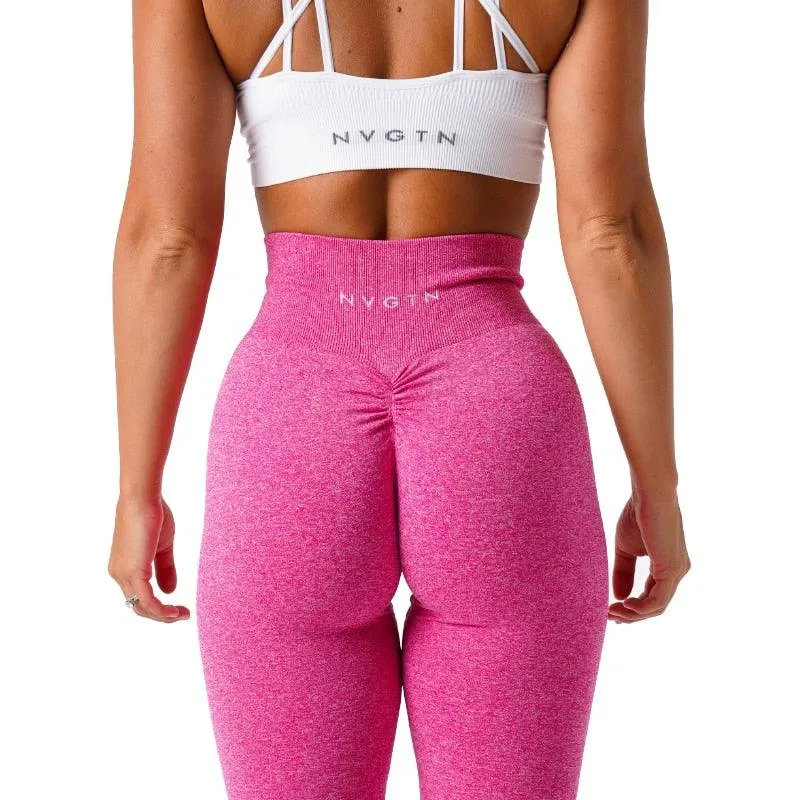 Speckled Scrunch Seamless Leggings - Perfect for Workouts and Fitness!