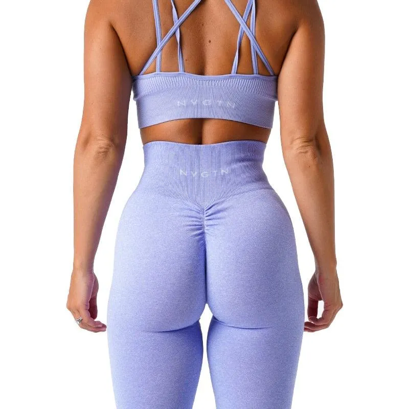 Speckled Scrunch Seamless Leggings - Perfect for Workouts and Fitness!