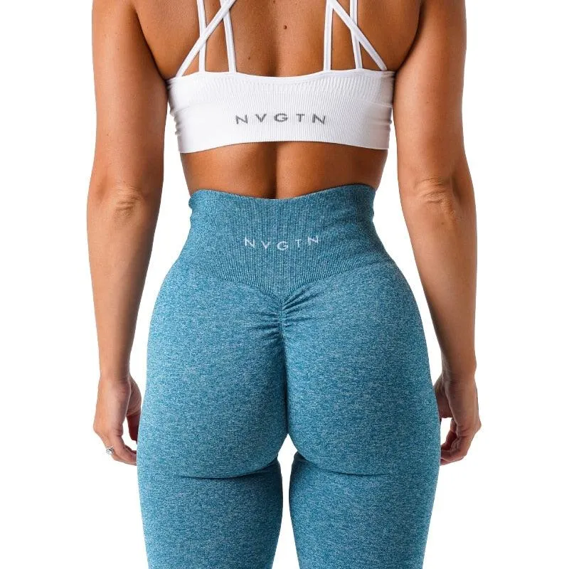 Speckled Scrunch Seamless Leggings - Perfect for Workouts and Fitness!