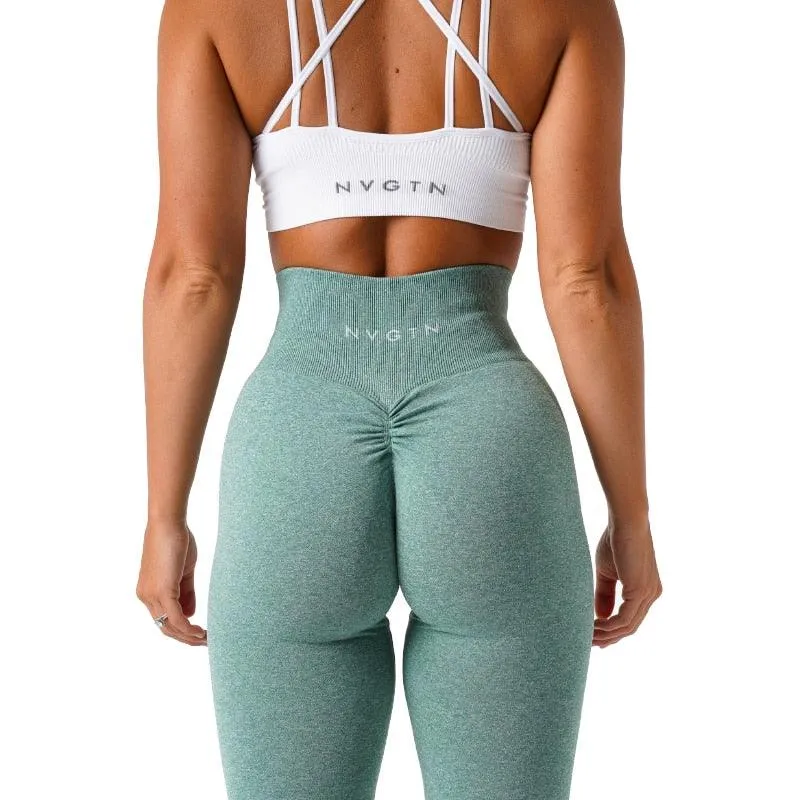 Speckled Scrunch Seamless Leggings - Perfect for Workouts and Fitness!