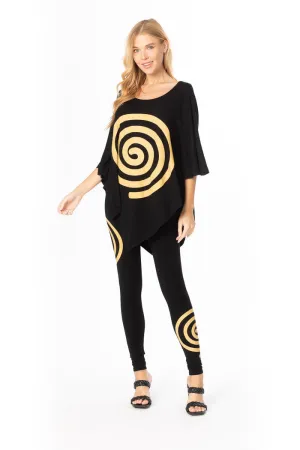 Spiral V Point Tunic Set