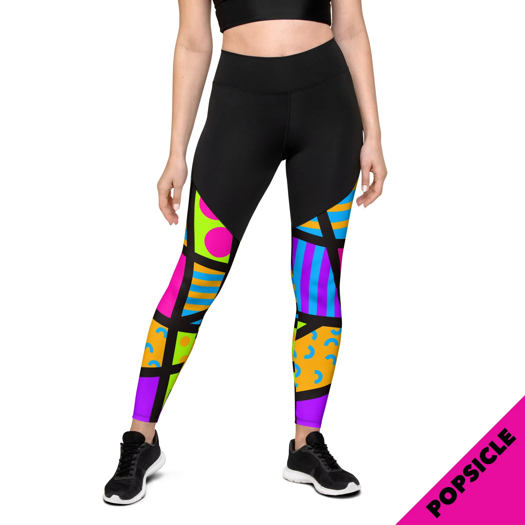 Sports Leggings, Memphis Harajuku