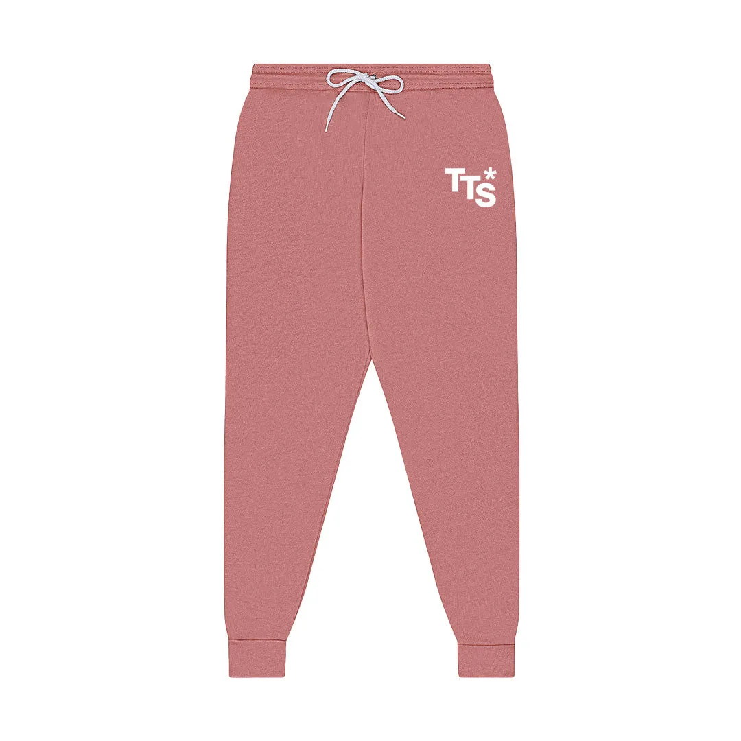 Staggered Joggers Mauve