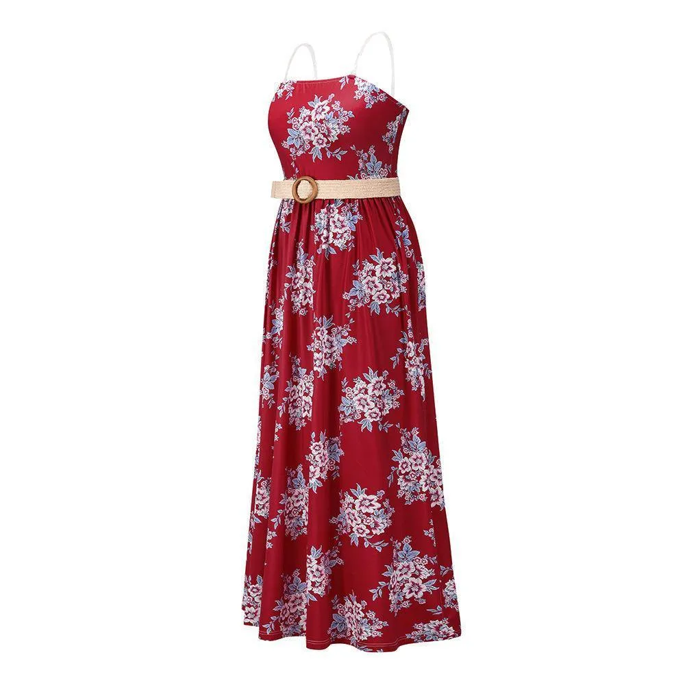Strapless Summer Long Bohemia Dresses