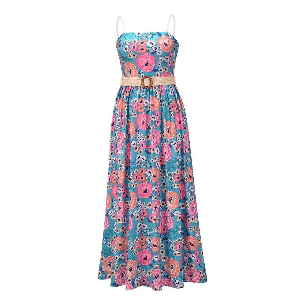 Strapless Summer Long Bohemia Dresses