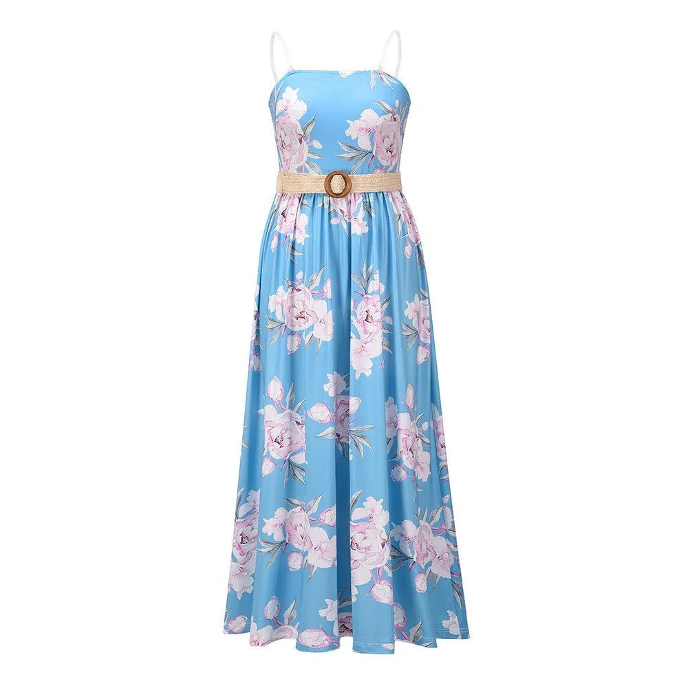 Strapless Summer Long Bohemia Dresses