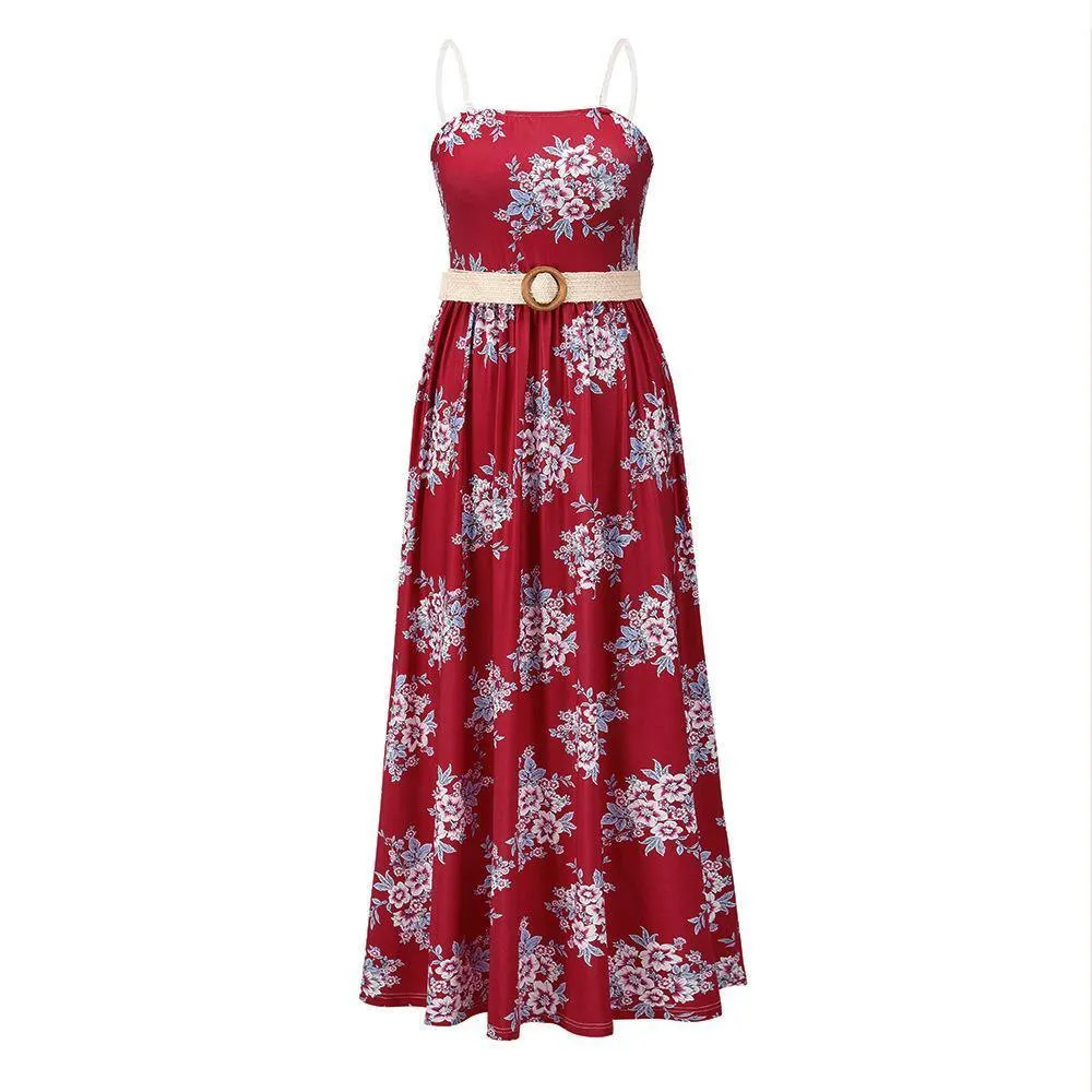 Strapless Summer Long Bohemia Dresses