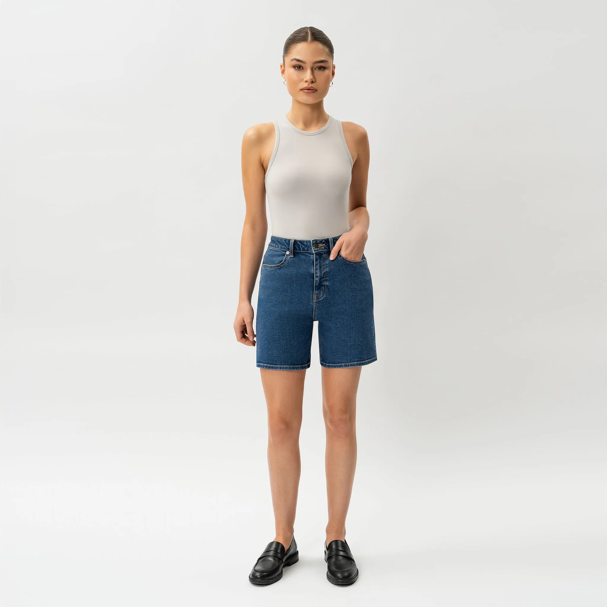 Stretchy ComfortDenim™ Shorts