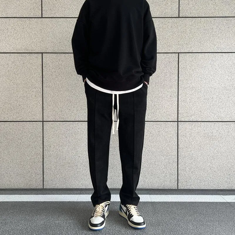 Suede Casual Pants