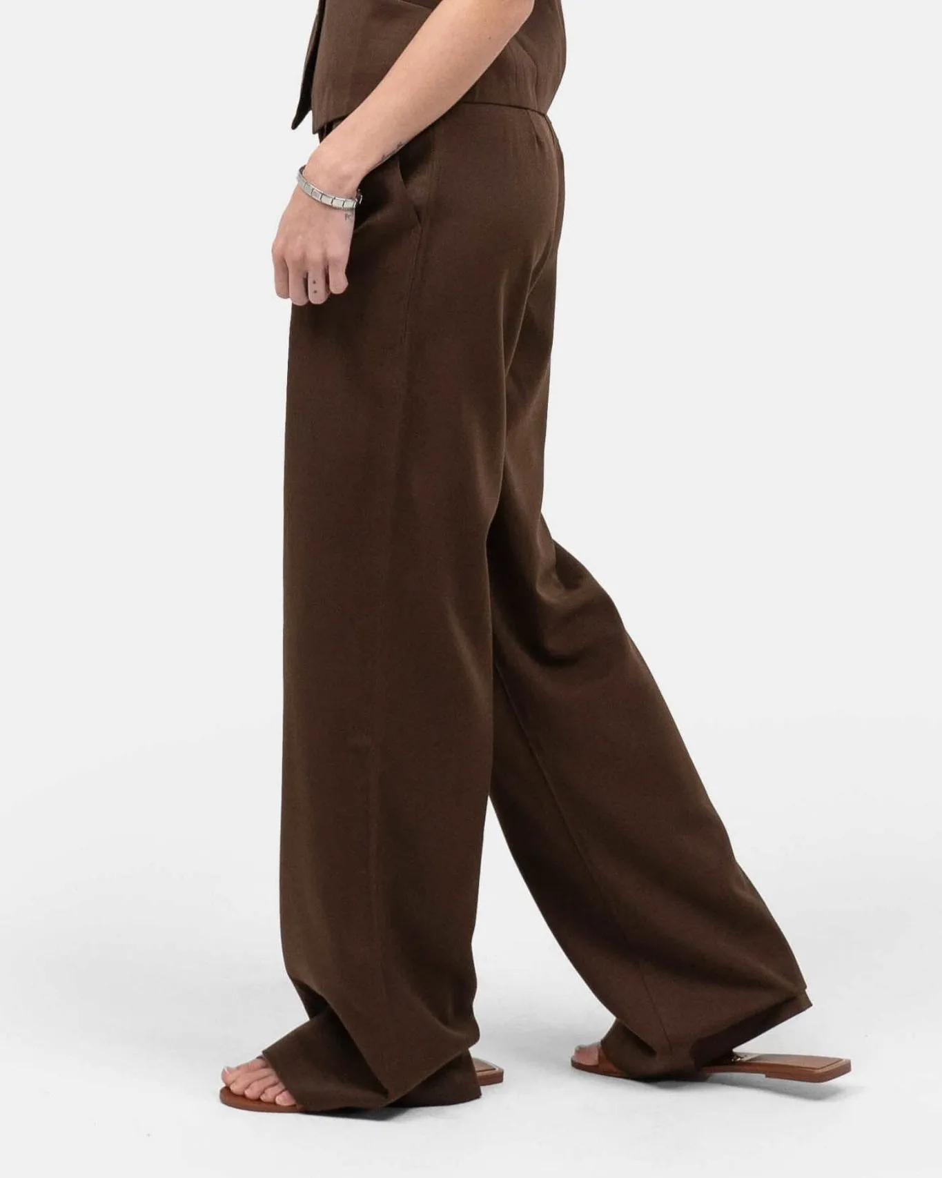 Suit Pants Brown