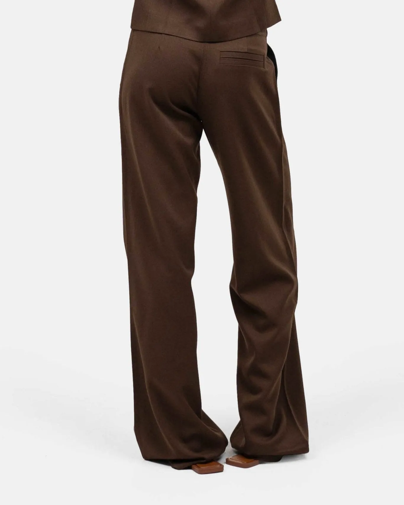 Suit Pants Brown