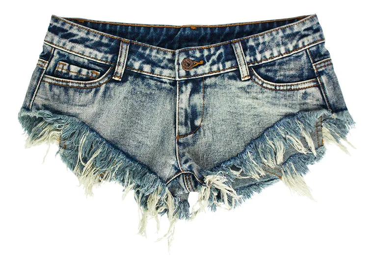 SUMMER BEACH SHORTS LOW WAIST JEANS