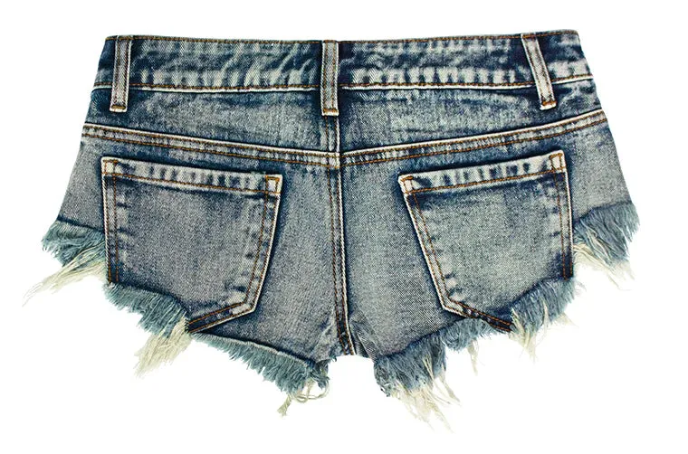 SUMMER BEACH SHORTS LOW WAIST JEANS