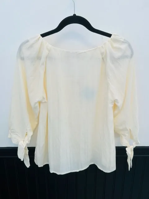 Summer Linen Blend Blouse