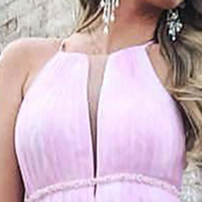 Summer Sexy Deep V Neck Party Long Dresses