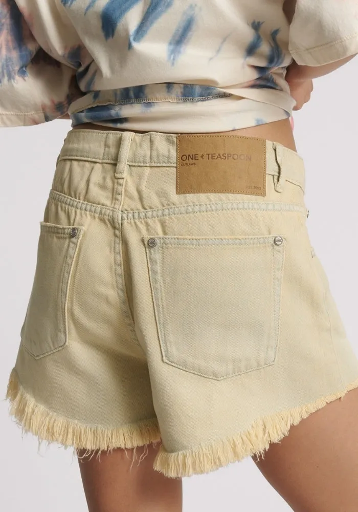 Sunkissed Outlaws Mid Length Denim Shorts
