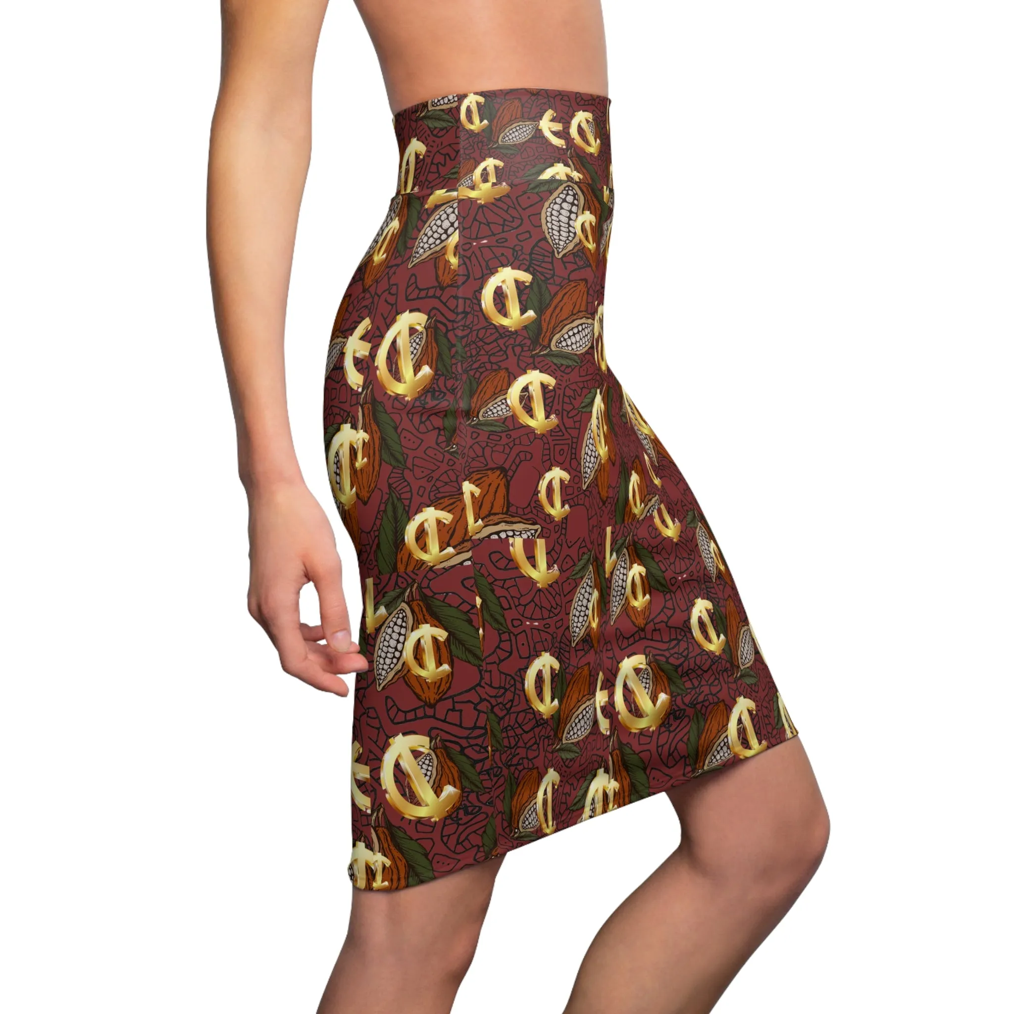 SUPREMEMATHEMATICS CEDI PENCIL SKIRT