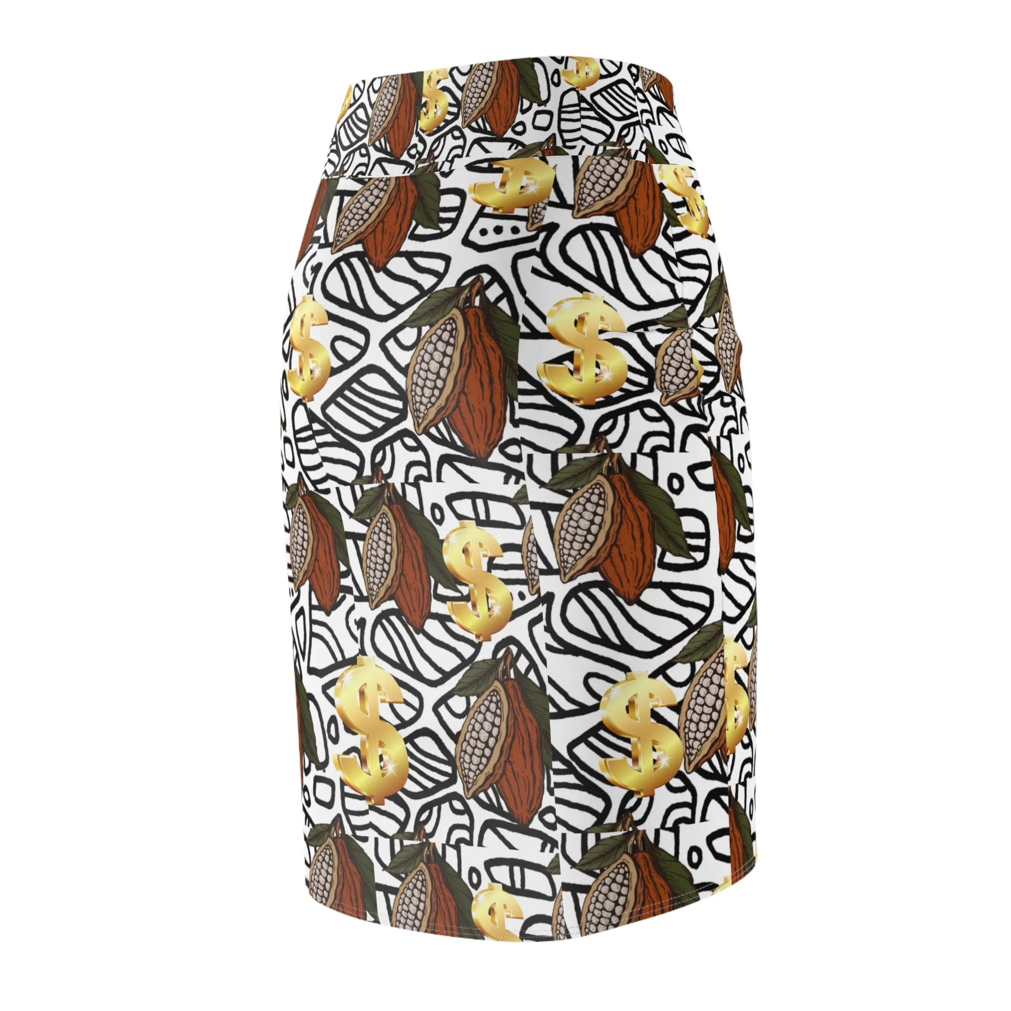 SUPREMEMATHEMATICS XAU PENCIL SKIRT