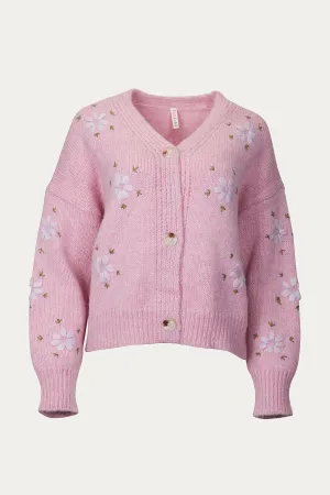 SURAT FLORAL CARDIGAN