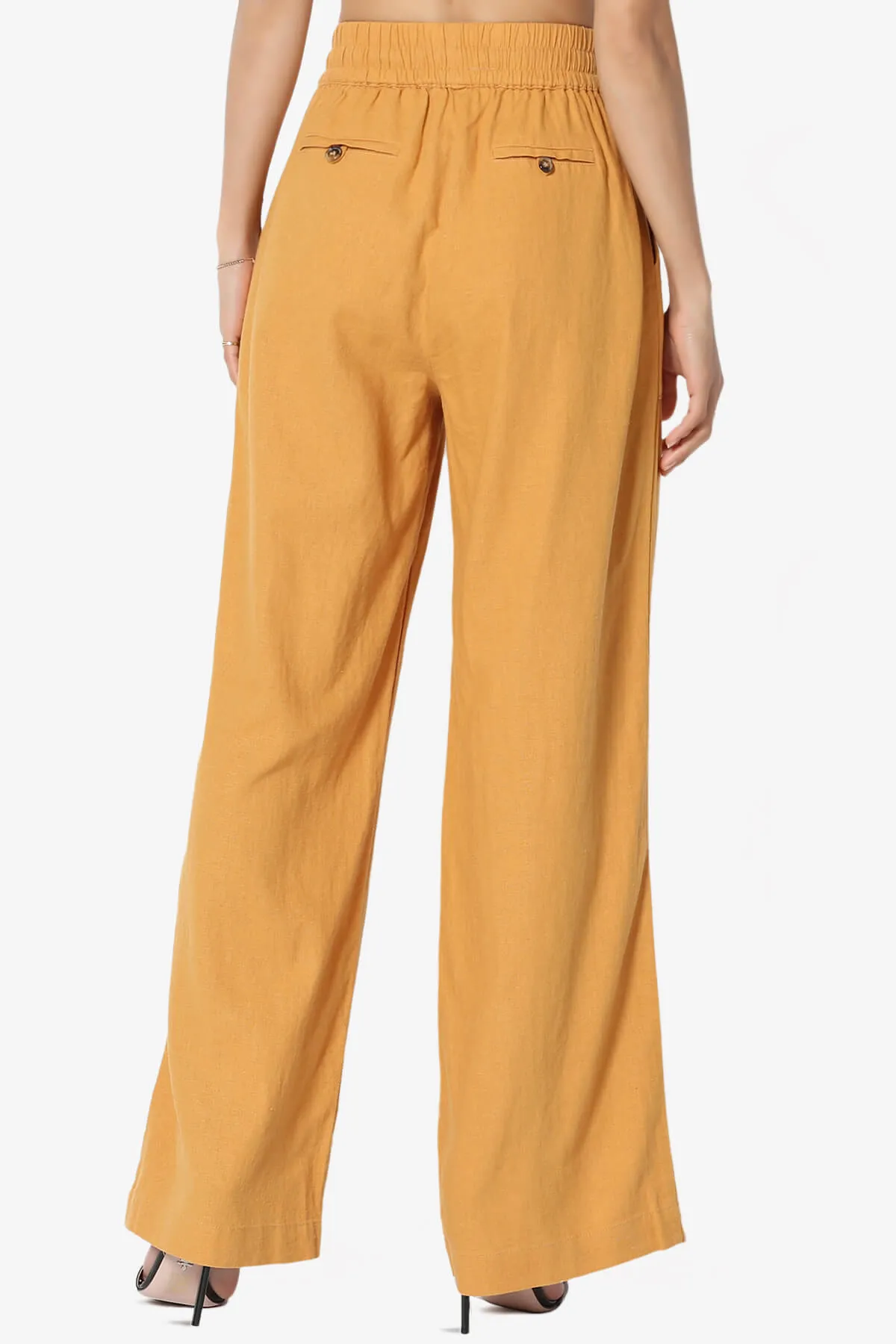 Swisher Drawstring Linen Pants