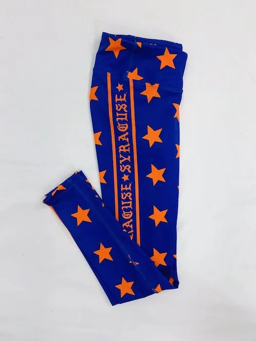 Syracuse Gothic Side Stripe All-Star Leggings