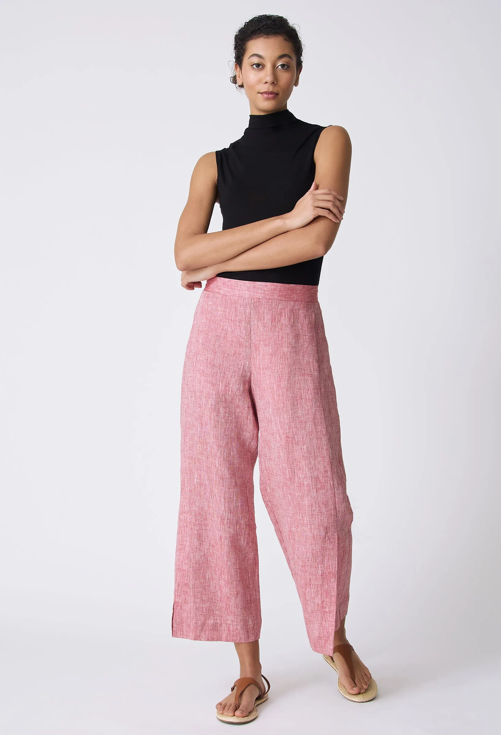 Tami Side Kick Pant - Red