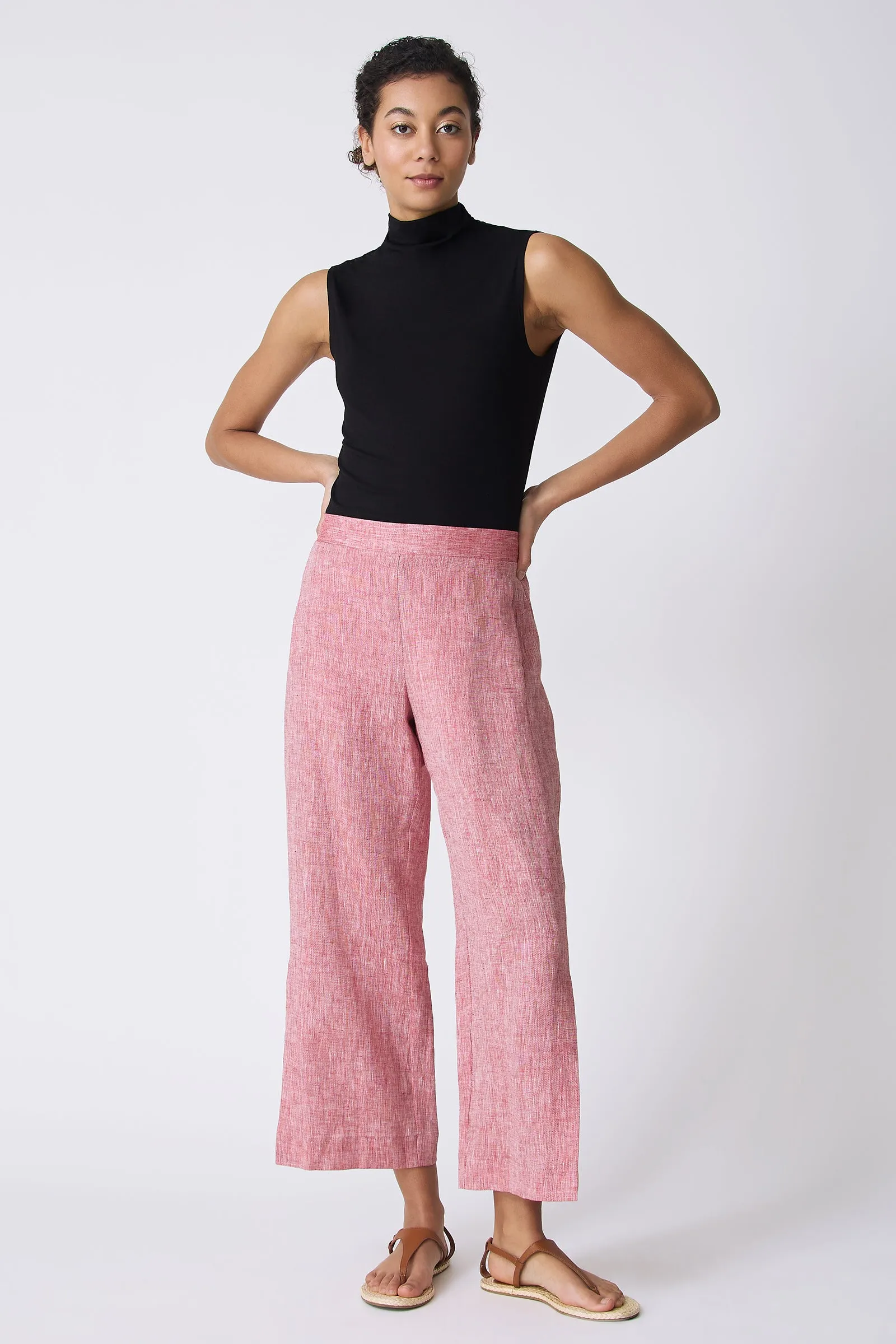 Tami Side Kick Pant - Red